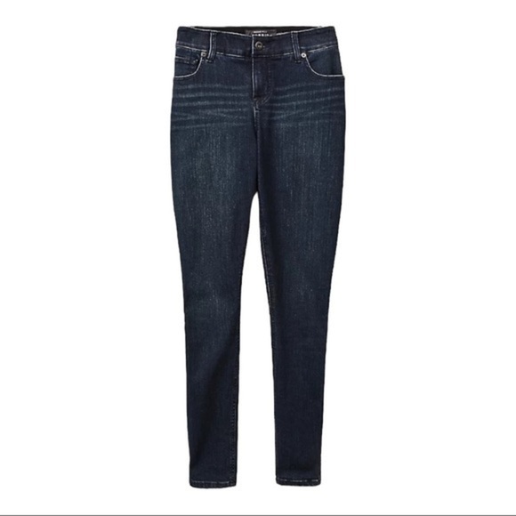 BOMBSHELL SKINNY JEAN - PREMIUM STRETCH DARK WASH - Picture 1 of 5